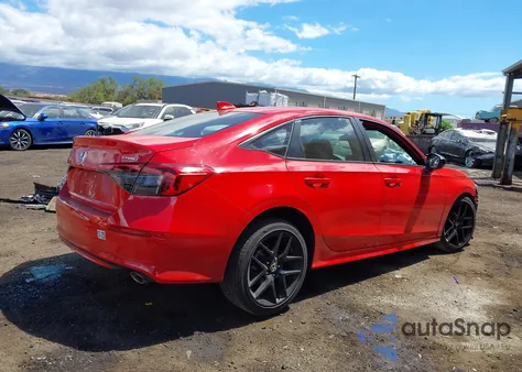 2024 Honda Civic Sport from USA, damaged, VIN 2HGFE2F57RH521690